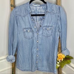 Chambray Top